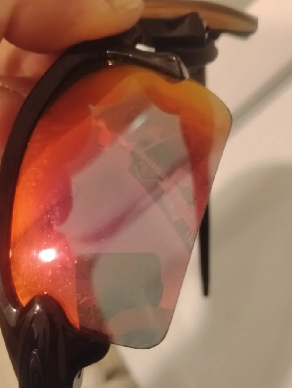 Oakley Flak 2.0 XL Sunglasses with Pink-Orange Mirrored Lenses